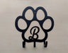 Personalized Dog Paw Print Leash Holder front