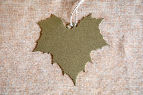 gold sycamore ornament