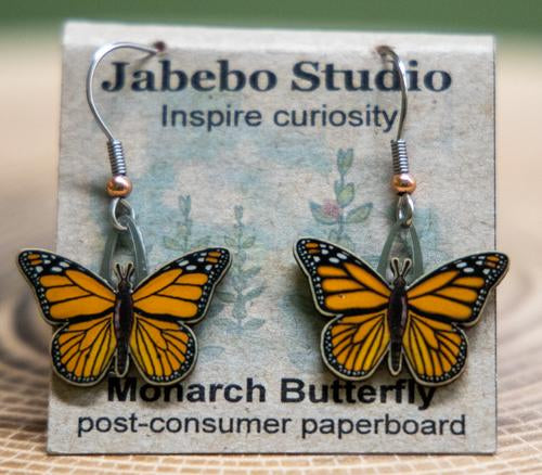 Monarch Butterfly earrings
