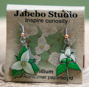 Jabebo trillium earrings