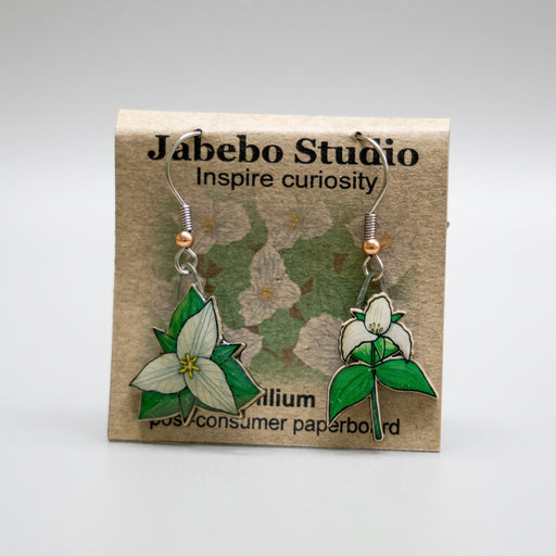 Jabebo trillium earrings