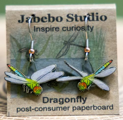 Jabebo dragonfly earrings
