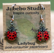 lady bug earrings