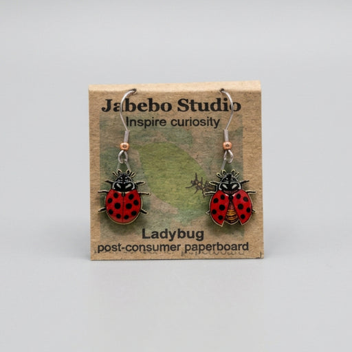 lady bug earrings