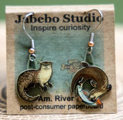 River Otter earrings