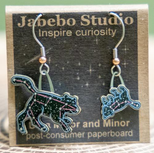 Ursa Major and minor earrings