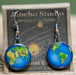 planet earth earrings