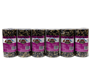 6 Pack Fruit Berry Nut Medley Seed Cylinder