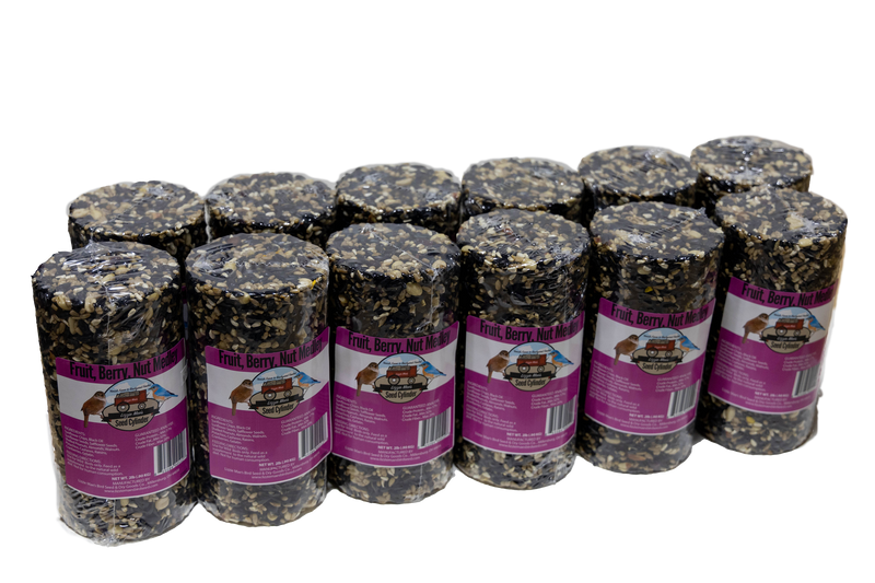 12 Pack Fruit Berry Nut Medley Seed Cylinder