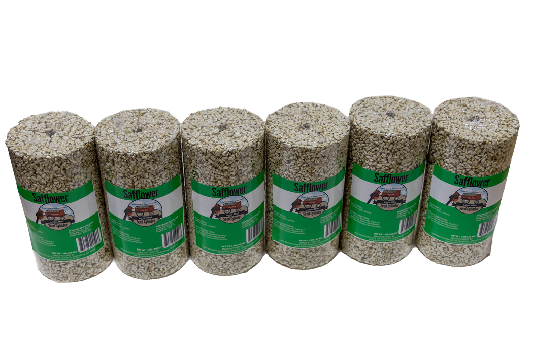 6 Pack Safflower Seed Cylinder