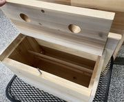 Roomy Roost Box view of interior 