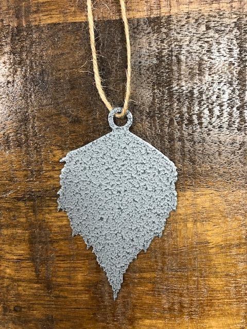 Paper Birch Leaf Ornament