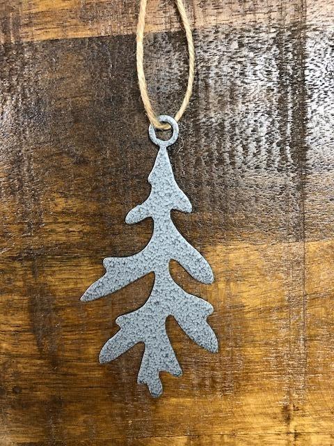 White Oak #5 Leaf Ornament