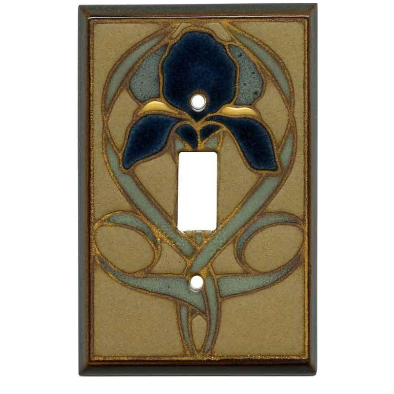 Mosaic Iris Light Switch Plate Covers