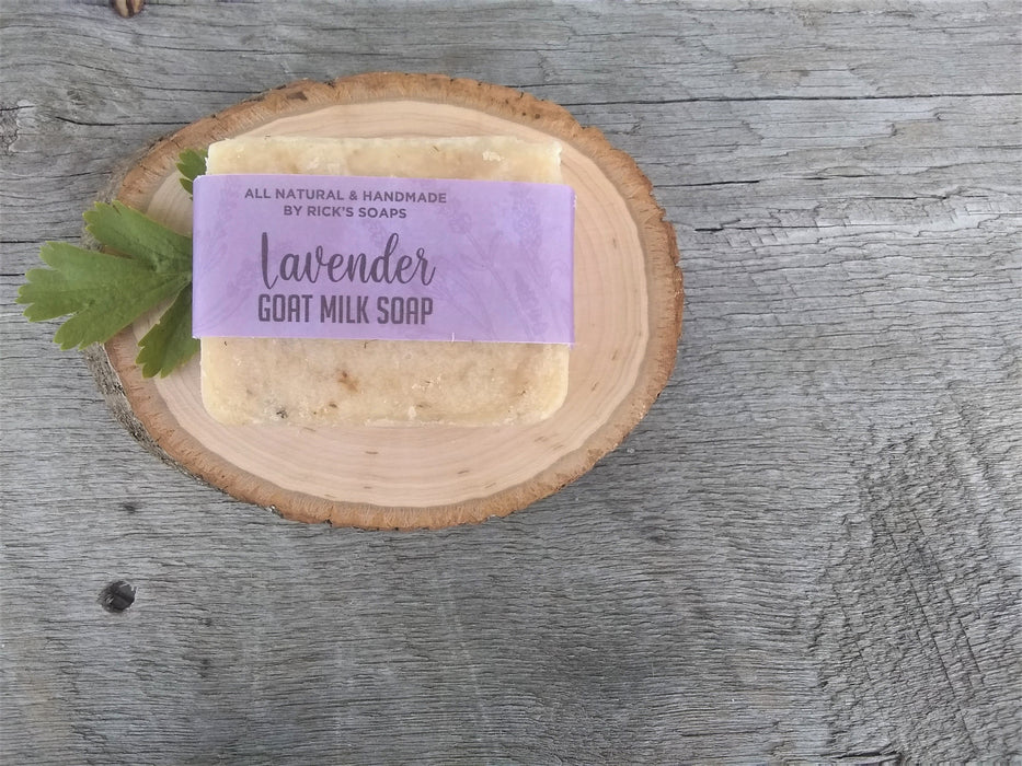 Lavender Goat Milk Handmade Soap - Large