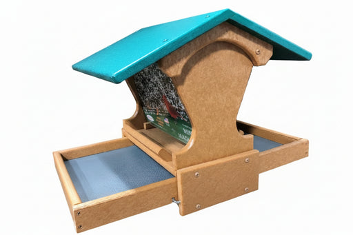 Mini Magnet Post Mount Recycled Feeder