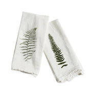 Wood Fern and Resurrection Fern Napkin Set
