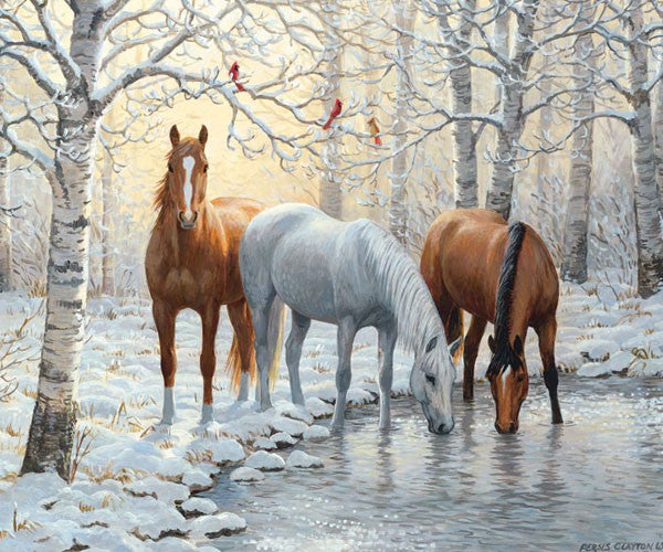 Winter Trio 1000 Piece Puzzle