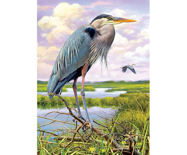 Heron 1000 Piece Jigsaw Puzzle