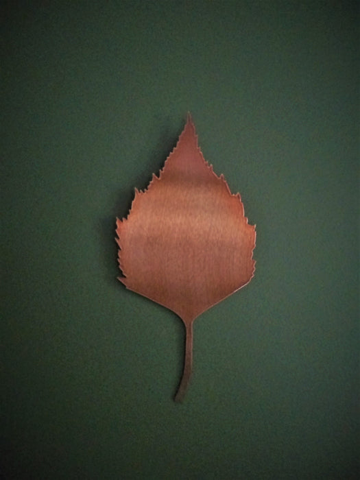 Paper Birch Leaf Wall Art