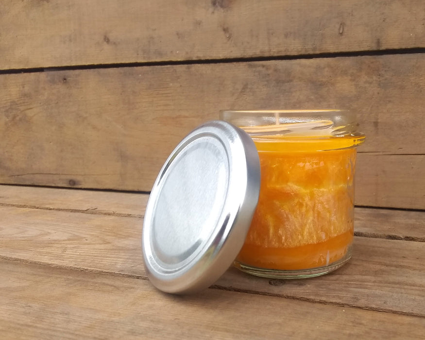 Palm Wax Hand-Poured Jar Candle - Pineapple Mango