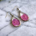 Pink Phlox Earrings