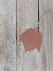Red Maple #1 Leaf Ornament - Copper Wrinkle
