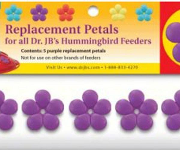 Purple Replacement Petals for Dr. JB's Hummingbird Feeders
