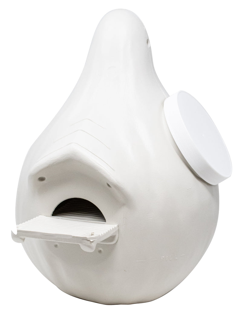 Excluder Gourd with Crescent Entrance for the Purple Martin