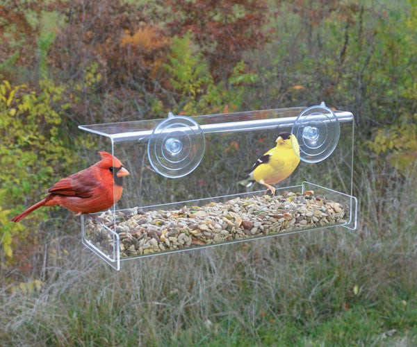 Clear View Deluxe Open Diner Window Feeder