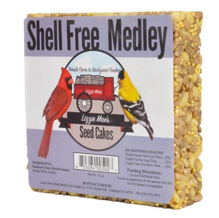 Shell Free Medley Seed Cakes