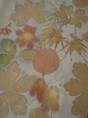 Silk Crepe Infinity Scarf - Logwood-Sumac/Grevilea/Scented Geranium/Eucalyptus/Baptista/Coreopsis