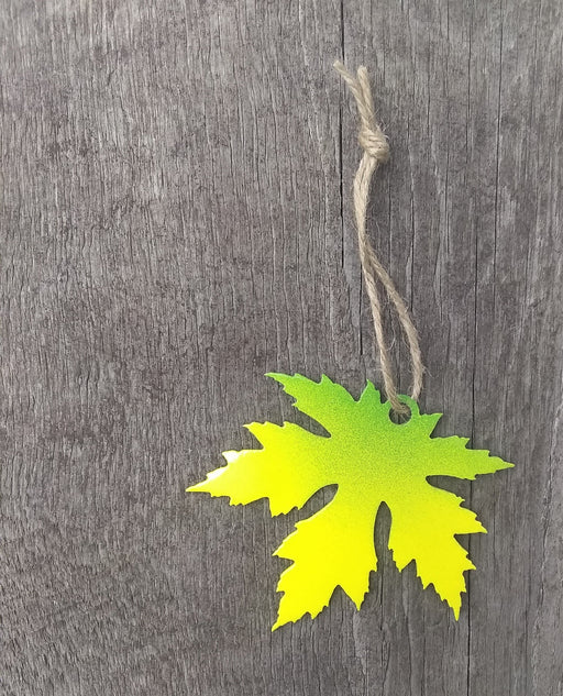 Silver Maple #1 Leaf Ornament - Fall Color
