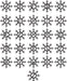 Snowflake monogram Script All