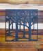 Deciduous Forest Metal Wall Art