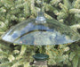 Clear hanging or mountable squirrel baffle