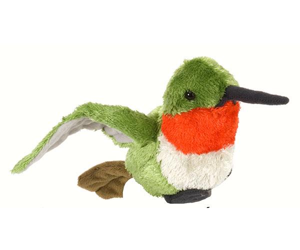 Ruby-throated Hummingbird 8 inch Stuffed Animal
