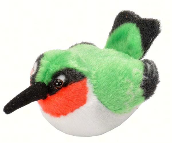 Ruby-throated Hummingbird Stuffed Animal