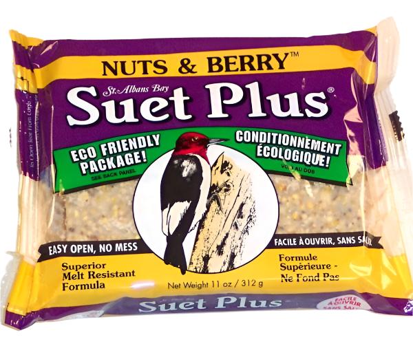 Suet plus nuts and berries