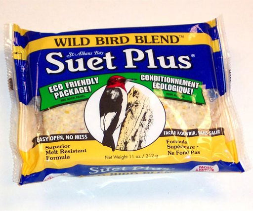 Wild bird plus suet cake eco friendly package