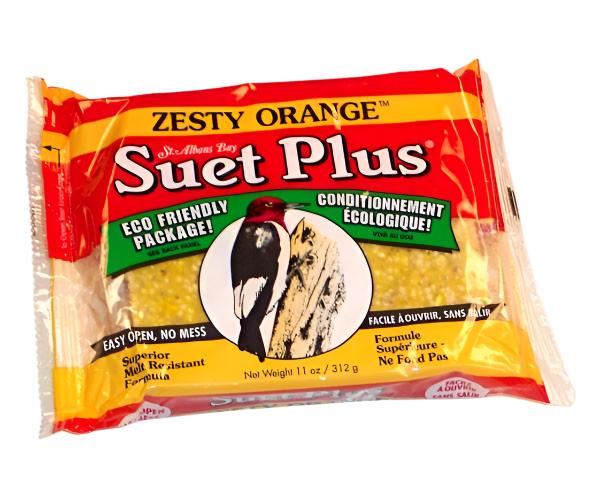 Zesty Orange Suet Cake