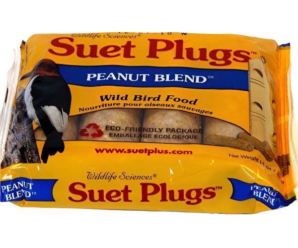 Peanut suet plugs with eco friendly package