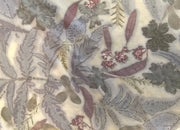 Silk/Wool Blend Scarf-Weld-Sumac/Grevillea/Scented Geranium/SmokeBush/Baptisia