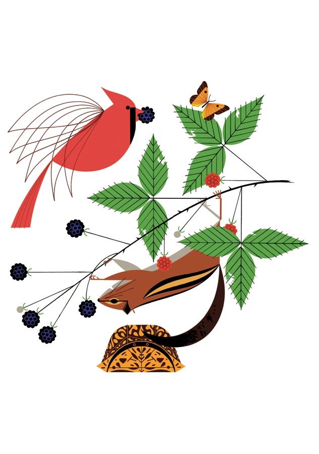 CHARLEY HARPER: A GOOD WORLD NOTECARD