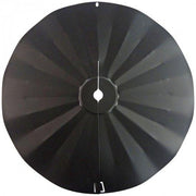 Pole Mount Disk Squirrel Baffle - Black