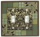 Arts and Crafts double light Switch Plate Covers
