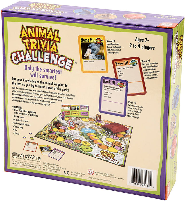 Animal Trivia Challenge game
