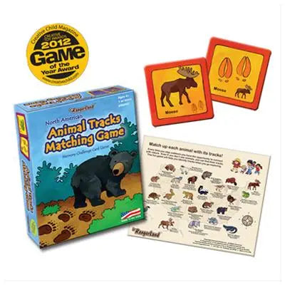 Animal Tracks Matching Game - Jr. RangerLand