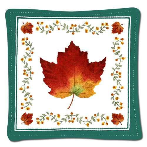 Spiced Mug Mat - Autumn Maple Leaf