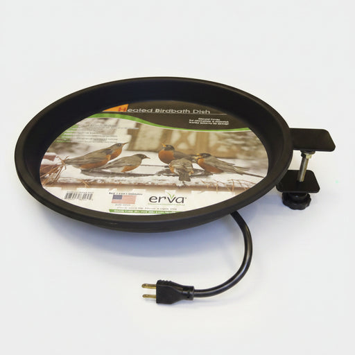 Clamp Mount Heated Bird Bath
